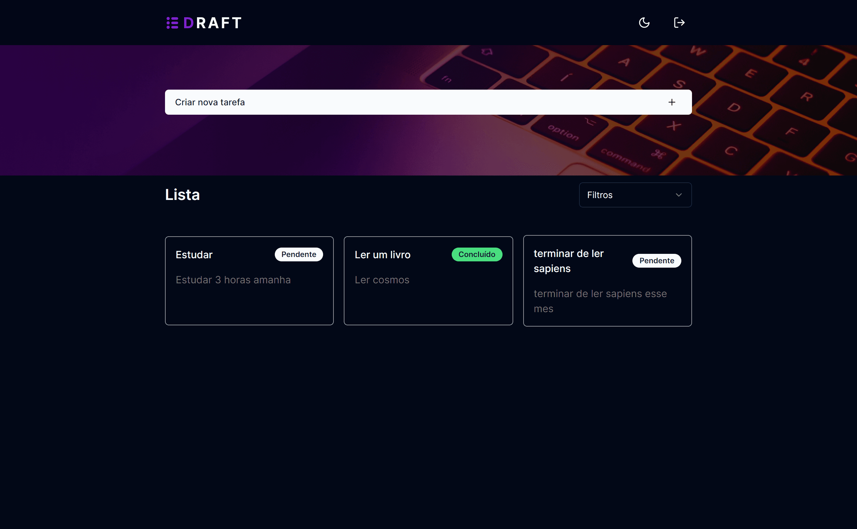 DraftTodo Hero Image